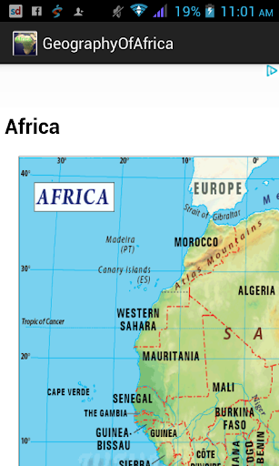 Geography Of Africa