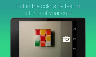 Rubik's Cube Fridrich Solver screenshot