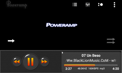 免費下載個人化APP|Poweramp Skin Dark Minimal app開箱文|APP開箱王