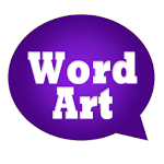 WordArt Chat Sticker Viber Apk