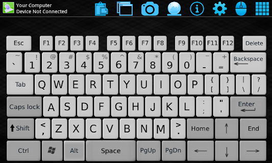 Wireless mouse keyboard screenshot