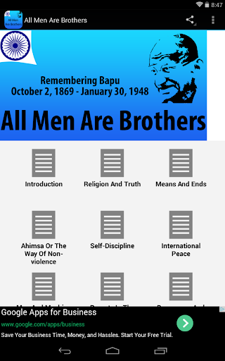 All Men Are Brothers