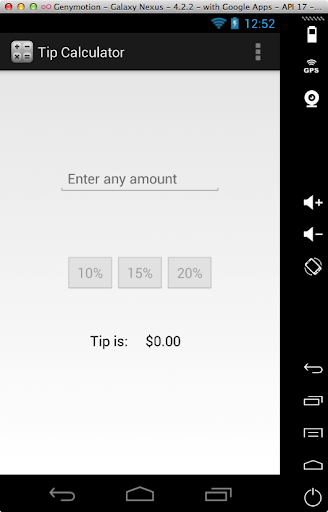 Tip Calculator