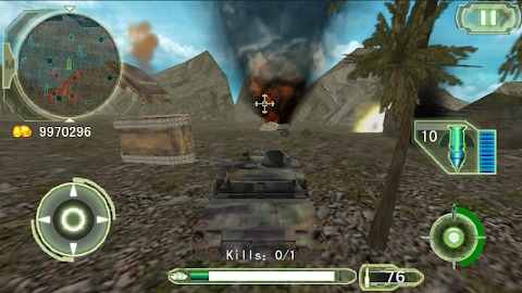 Crazy Fighting Tank 3D-FPSのおすすめ画像5