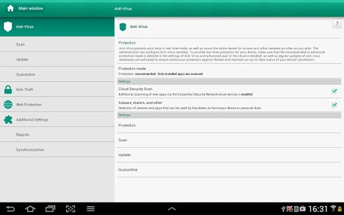 Kaspersky Security For Mobile