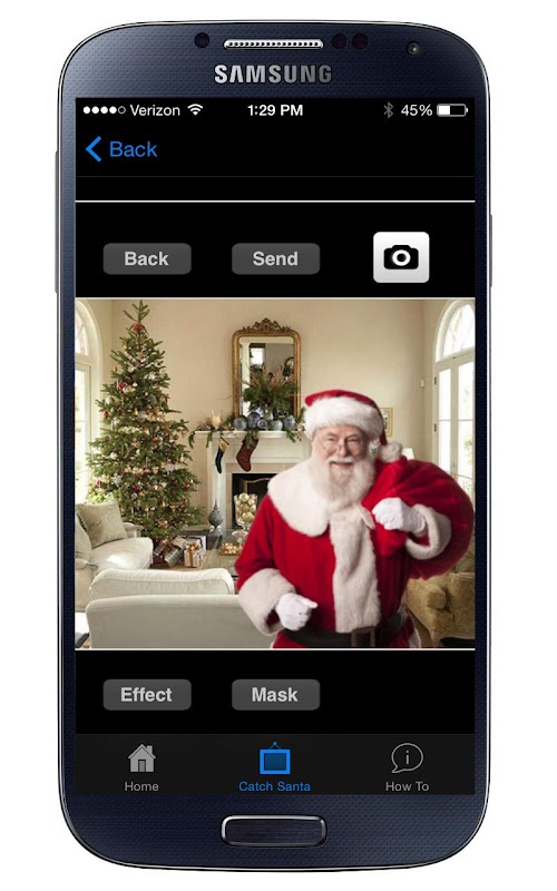 Android application Santa in my house! screenshort