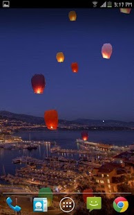 Free Download Colorful Flying Paper Lanterns APK