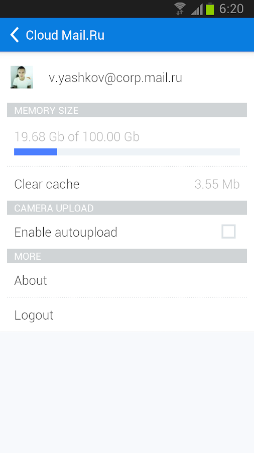 Cloud Mail.Ru - Android Apps on Google Play