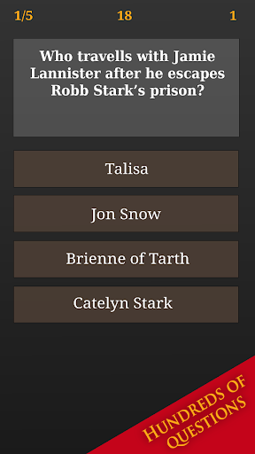 Trivia for Game of Thrones