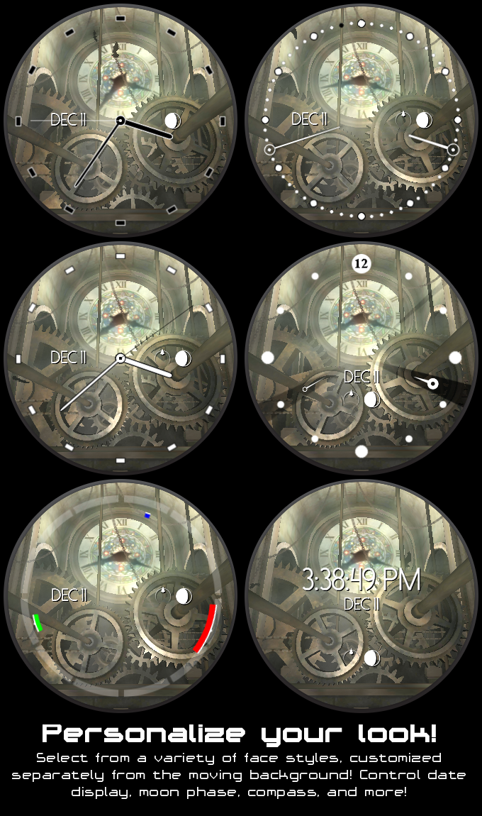 Clock Tower 3D Watch Face Screen 1