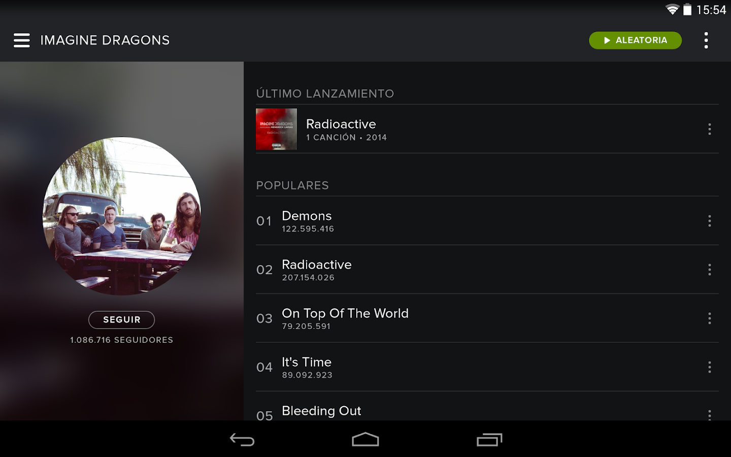 Spotify Music - screenshot