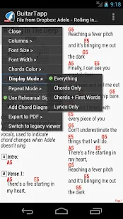 GuitarTapp PRO - Tabs & Chords - screenshot thumbnail