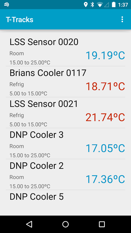    T-Tracks- screenshot  