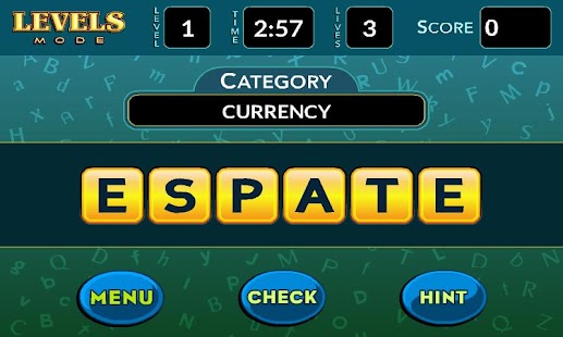 Super Word Scramble Mini! Screenshots 1