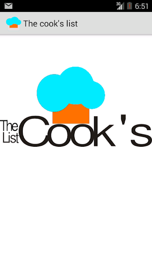 The Cook's list