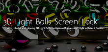 3D Light Balls Screen Lock APK