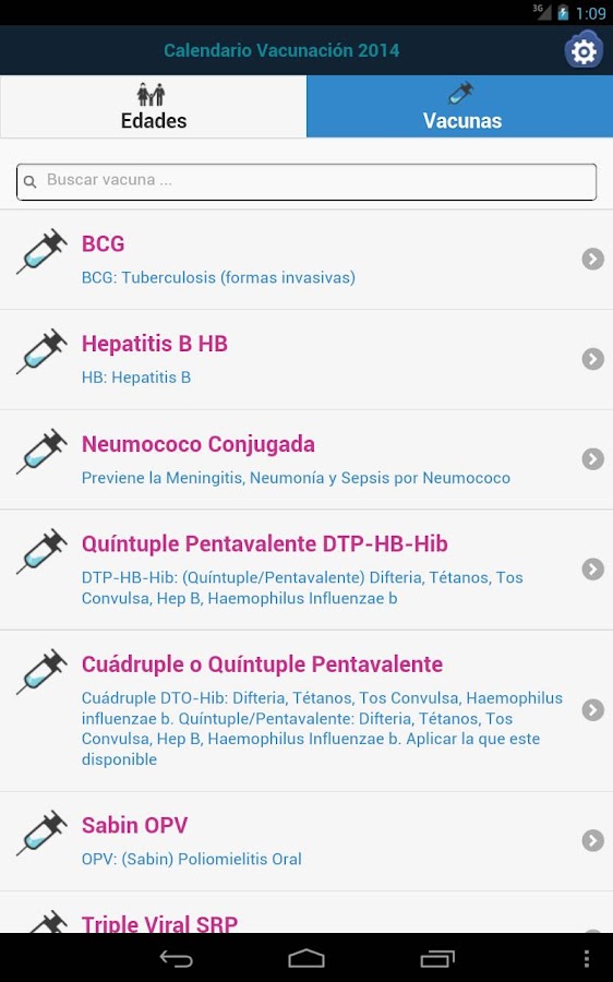 Vaccination Schedule 2015 - Android Apps on Google Play