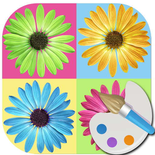 Flowers Coloring Book 漫畫 App LOGO-APP開箱王