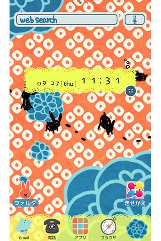気ままなうさぎ レトロモダンな壁紙きせかえ Android Appar Appagg