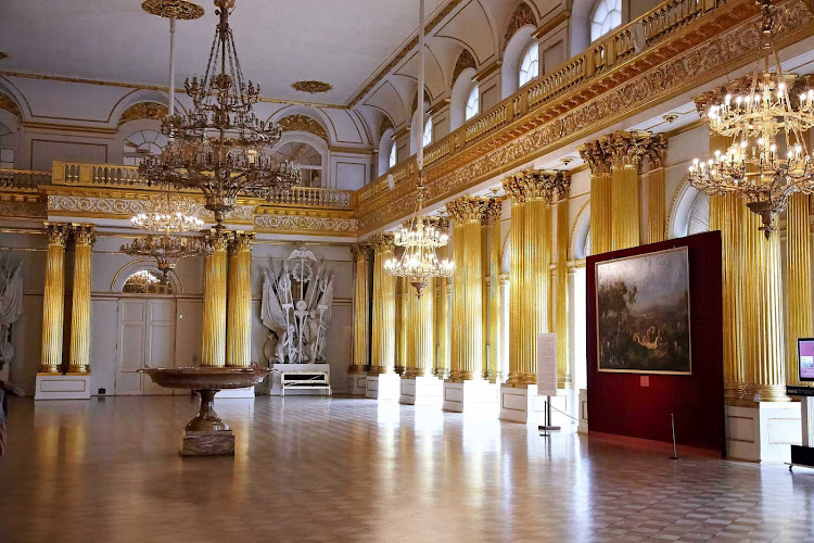 Arrange a Royal Caribbean shore excursion in St. Petersburg, Russia, for a tour of the magnificent Hermitage Museum.