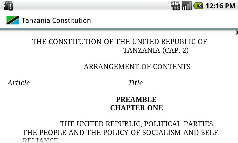 Constitution tanzania pdf file