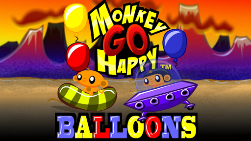 Monkey GO Happy Balloons FREE