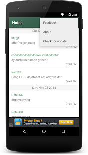 Notes Screenshots 1