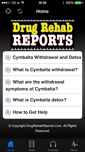 Cymbalta Withdrawal Detox