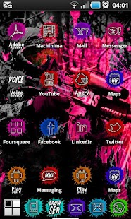 Free PAINTBALL ADW Theme APK for PC