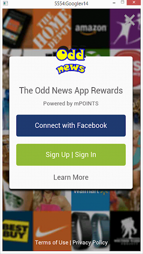 The Odd News App