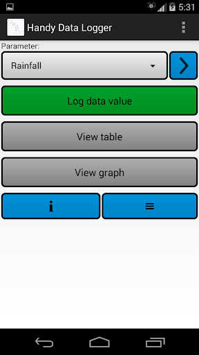 Handy Data Logger trial