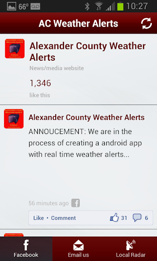 AC Weather Alert