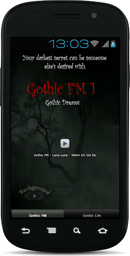 Gothic Dreams FM Radio Goth