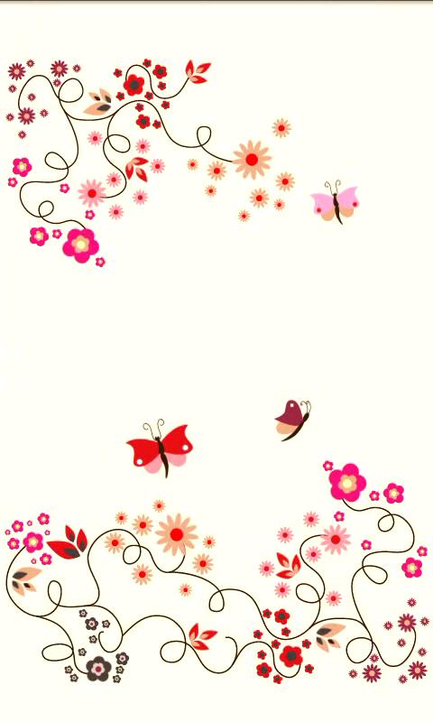 Pink Blossoms Live Wallpaper Screen 2