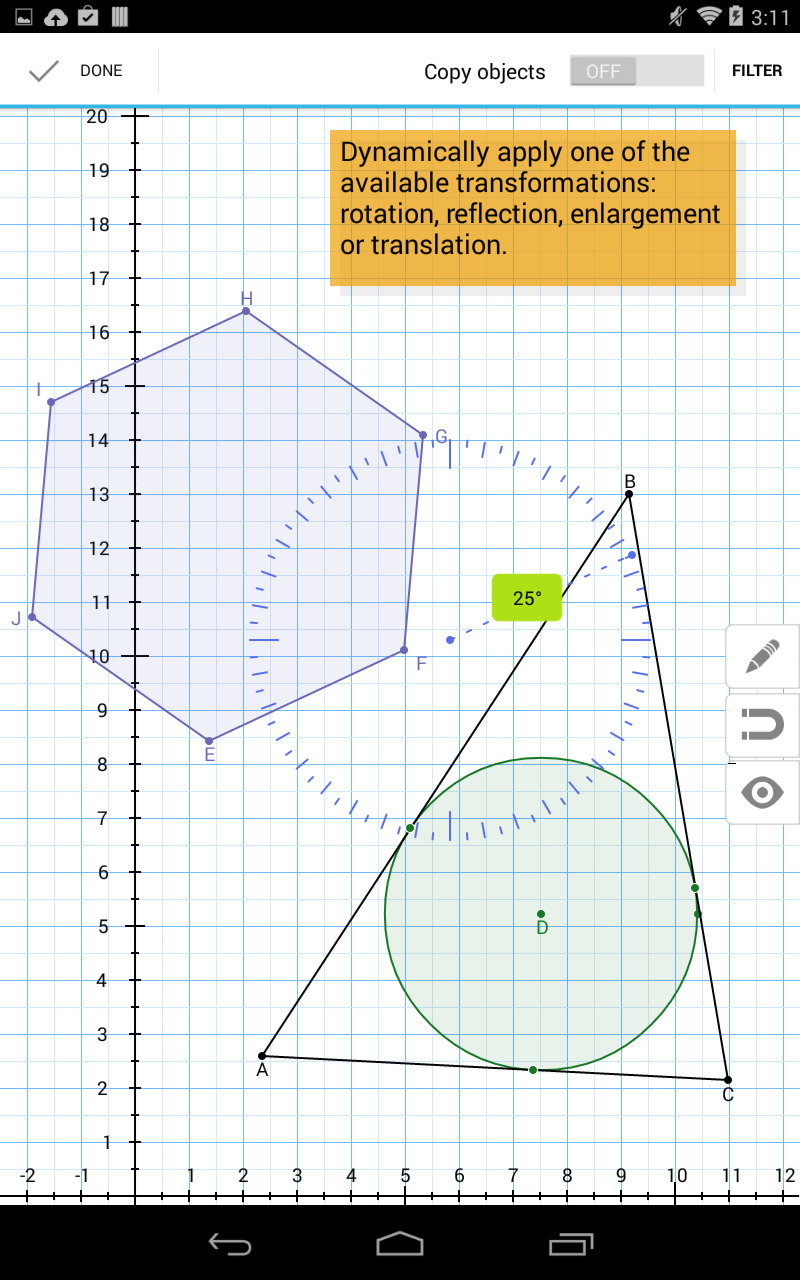 Geometry Pad+ Screen 2