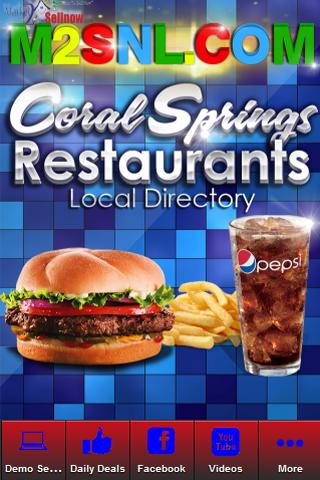 RESTAURANT CORAL SPRINGS