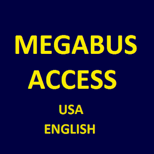 MegaBus USA English Access logo