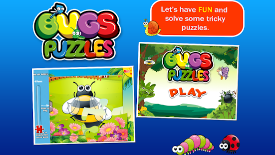 Preschool Puzzles: Bugs Jigsaw Screenshots 4