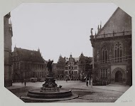 Gezicht op de Bremer Marktplatz