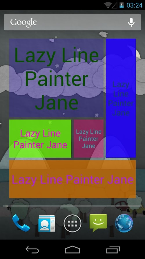 Android application Sound Button widget screenshort