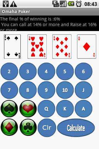 Omaha Poker guide Screen 2