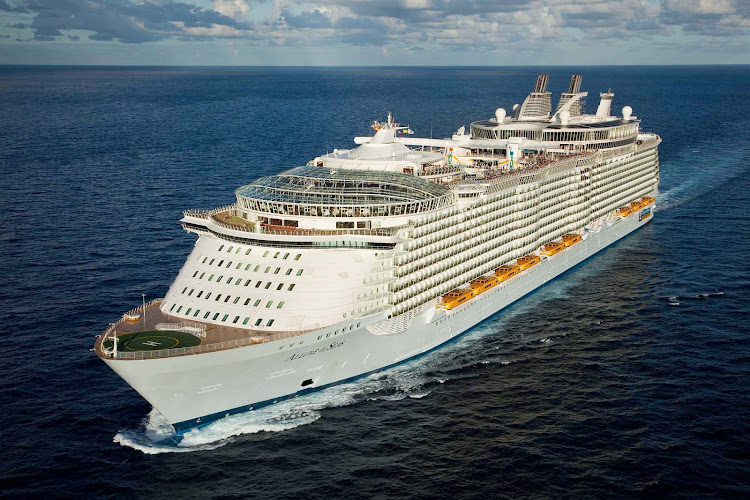 Allure of the Seas sails to the Eastern and Western Caribbean, Bahamas and western Mediterranean.