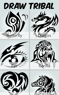 How to Draw Tribal Tattoo Screenshots 12