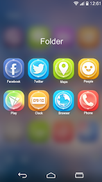 Clean GO Launcher Theme poster 4