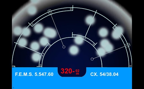 Android application Aliens Motion Tracker screenshort