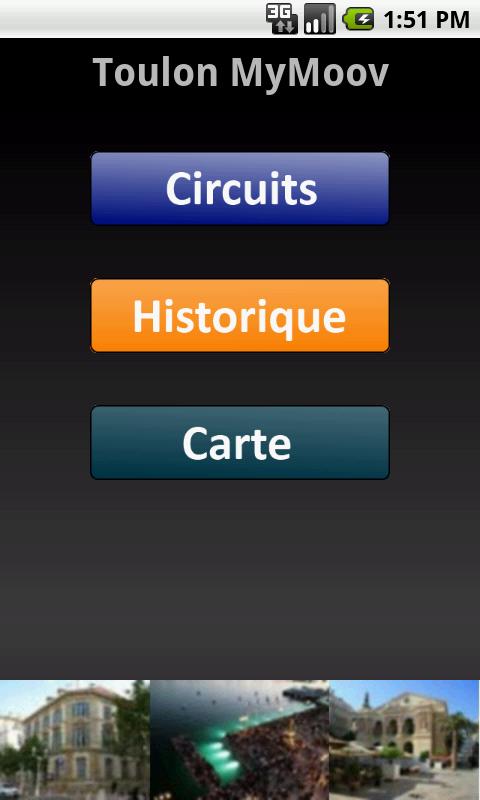 Android application Toulon MyMoov screenshort