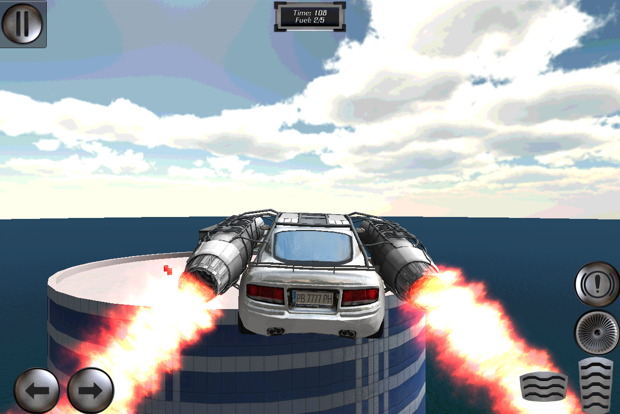    Jet Car - Extreme Jumping- screenshot  