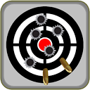 Gun shoot screen mobile app icon