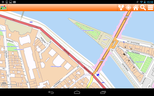 Paris Offline mappa Map Screenshots 2