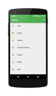 Lastest MaterialX Lime Theme CM12/12.1 APK for Android